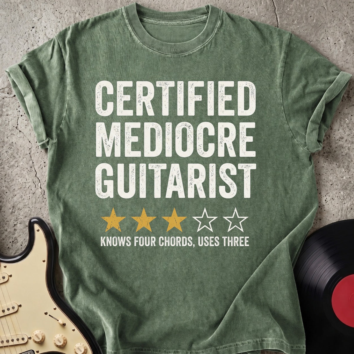 Mediocre Guitarist T-shirt