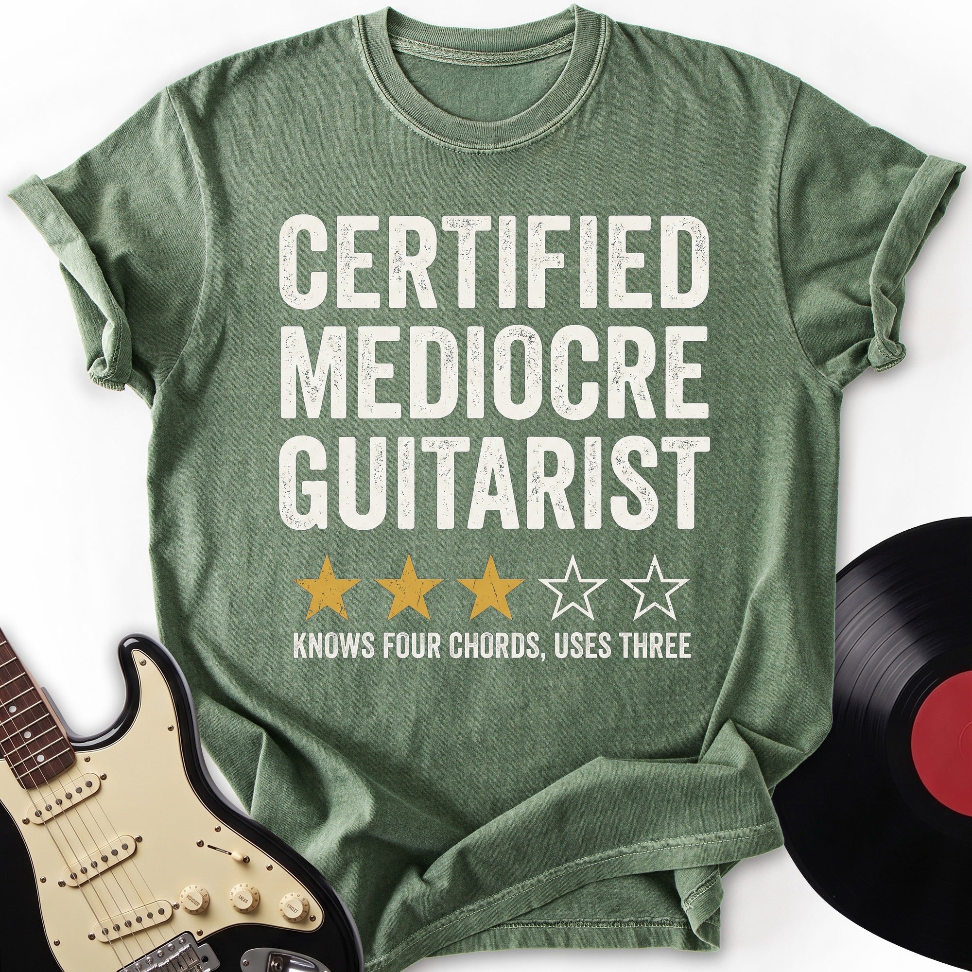 Knows Four Chords T-shirt