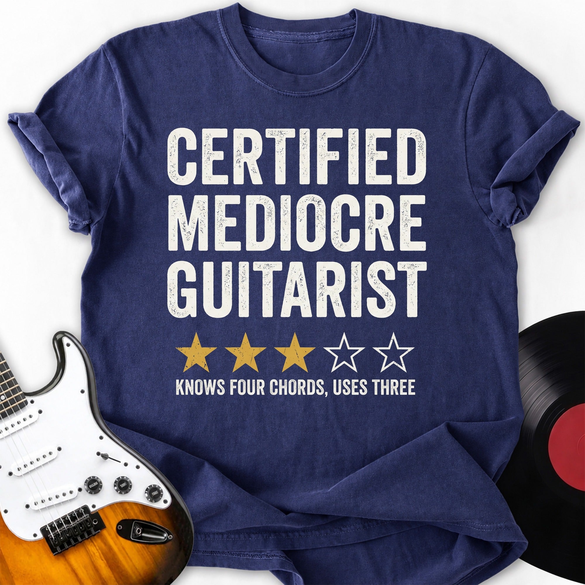 Knows Four Chords T-shirt