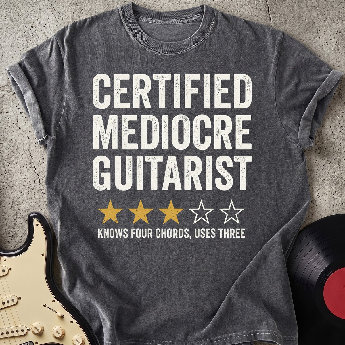 Mediocre Guitarist T-shirt