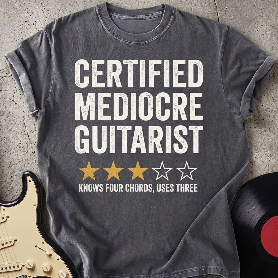 Mediocre Guitarist T-shirt