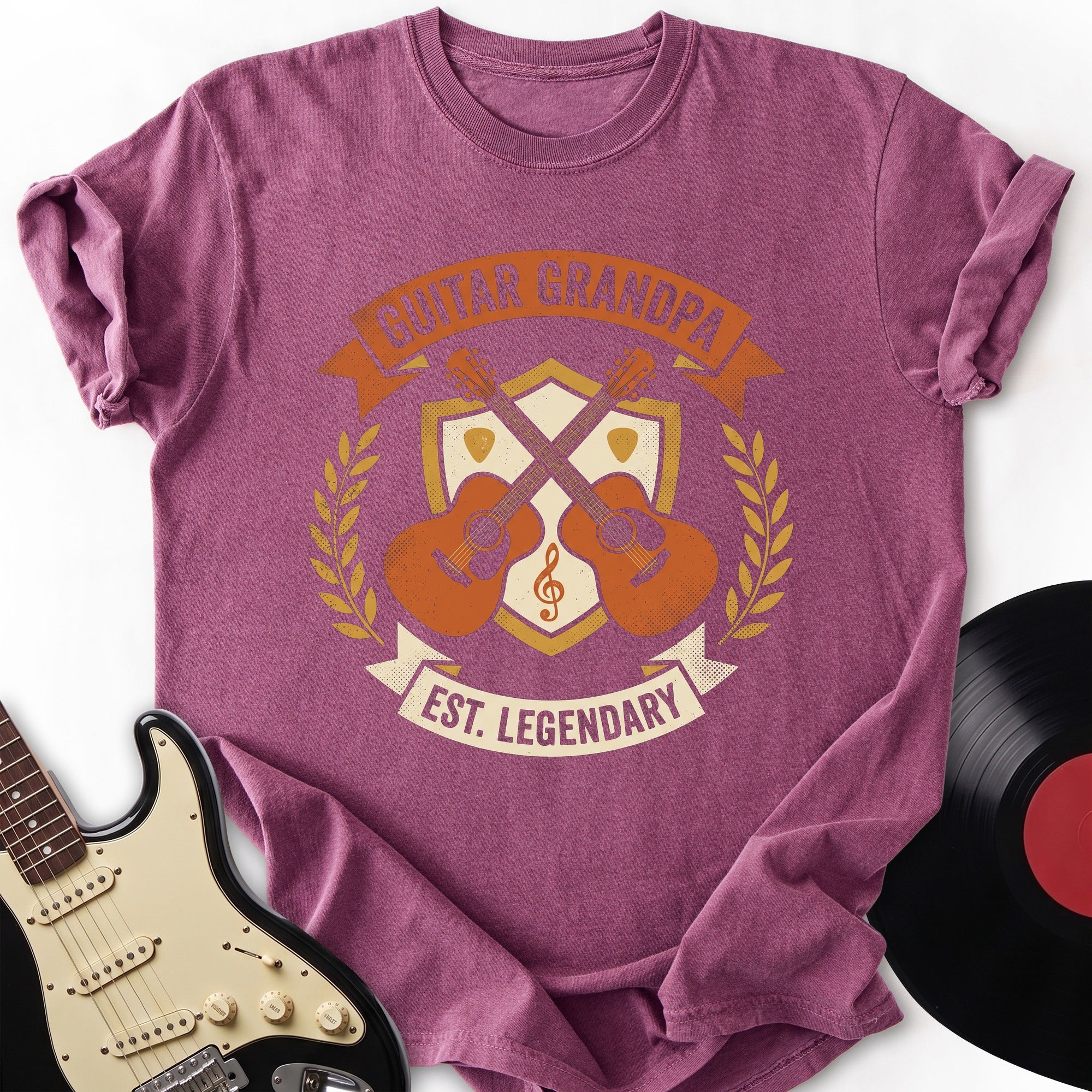 Legendary Grandpa Crest T-shirt