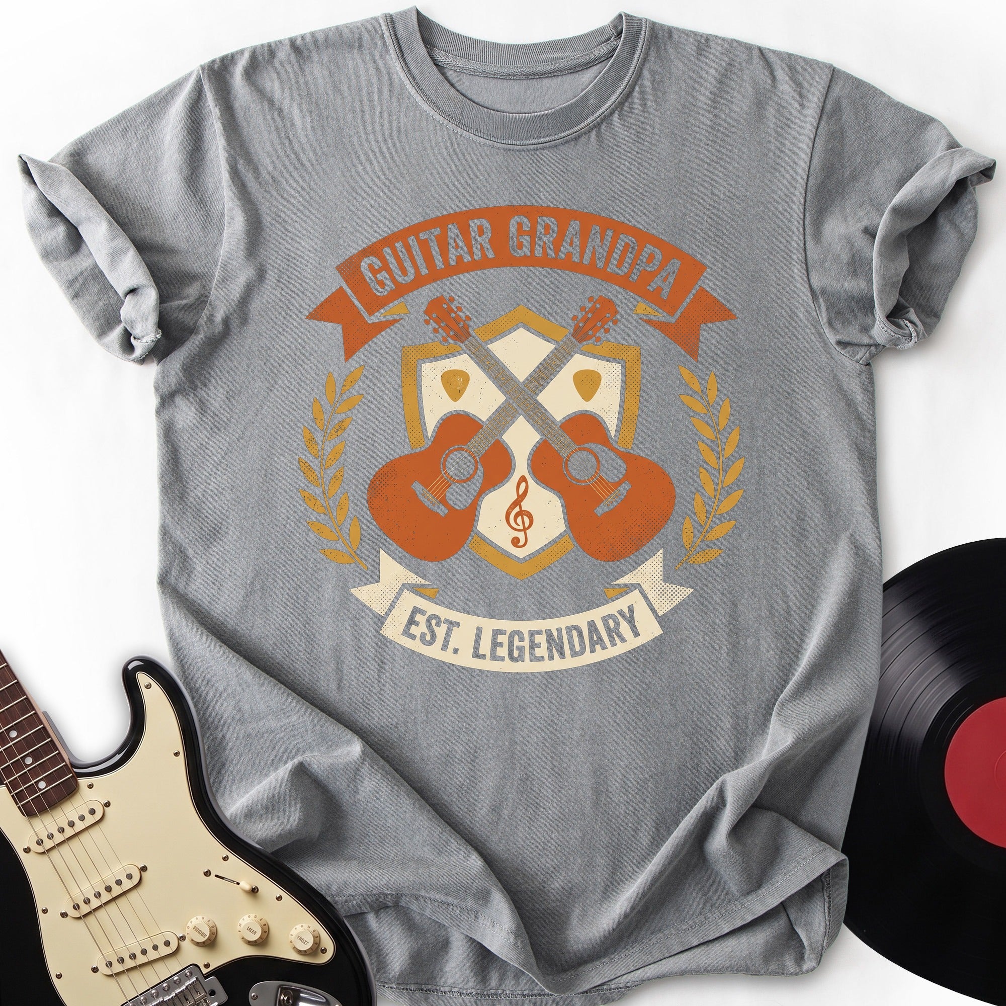 Legendary Grandpa Crest T-shirt
