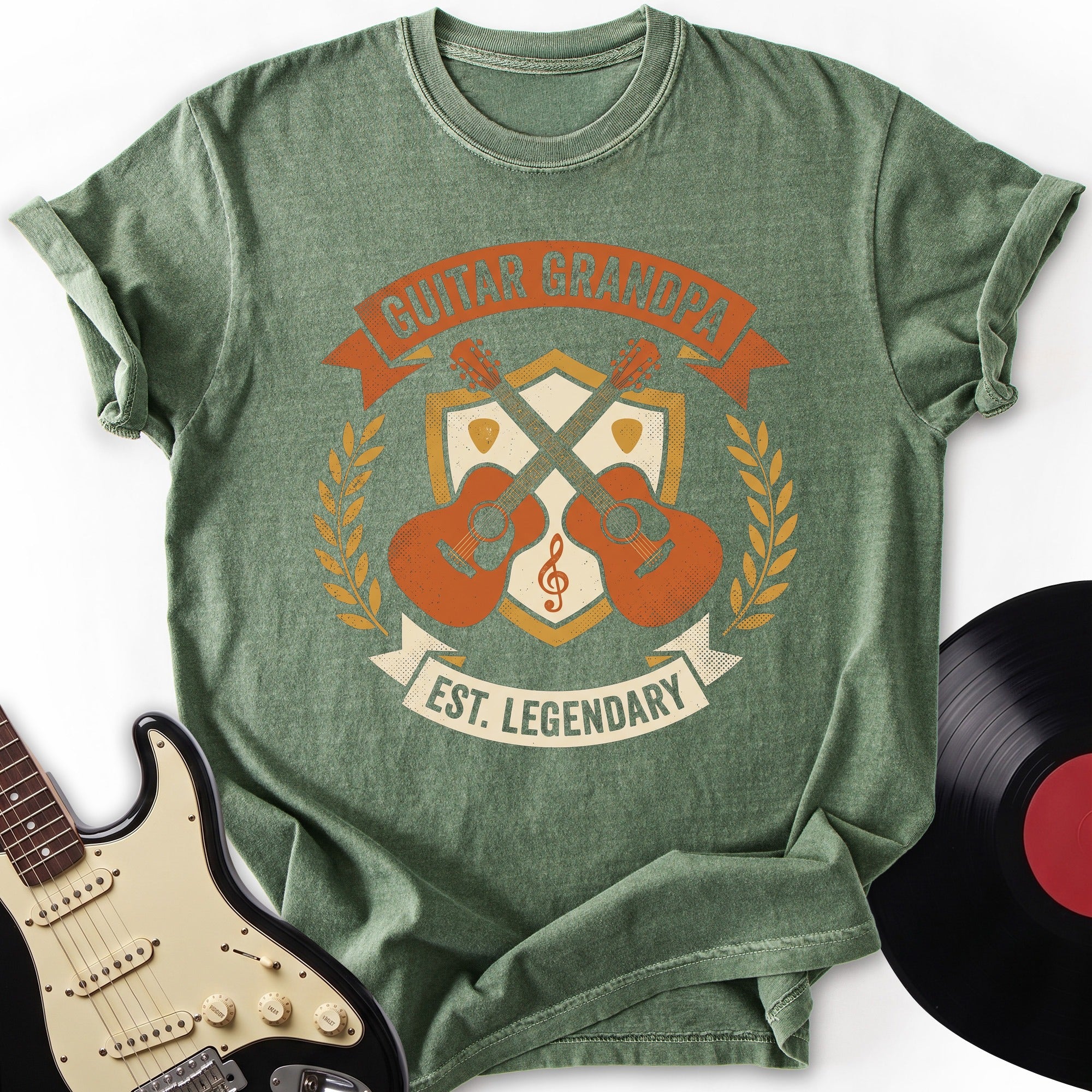 Legendary Grandpa Crest T-shirt