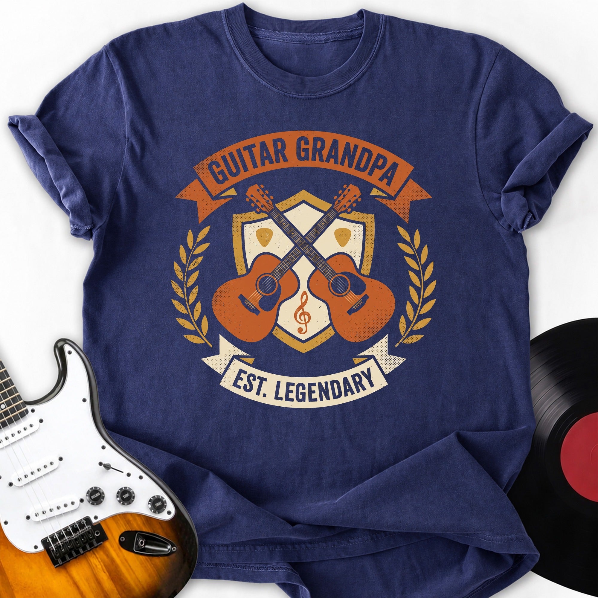 Legendary Grandpa Crest T-shirt