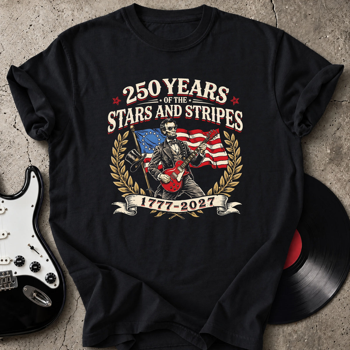 Lincoln 250 Years T-Shirt