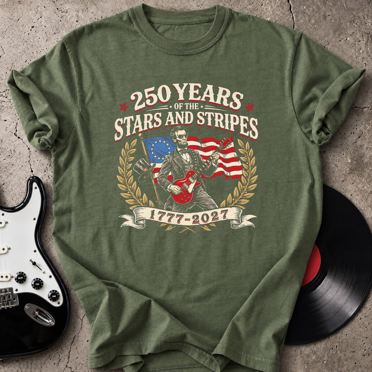 Lincoln 250 Years T-Shirt