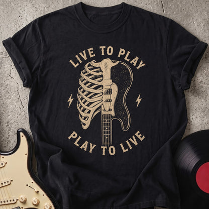 Live to Play T-shirt