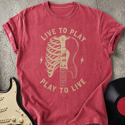 Live to Play T-shirt