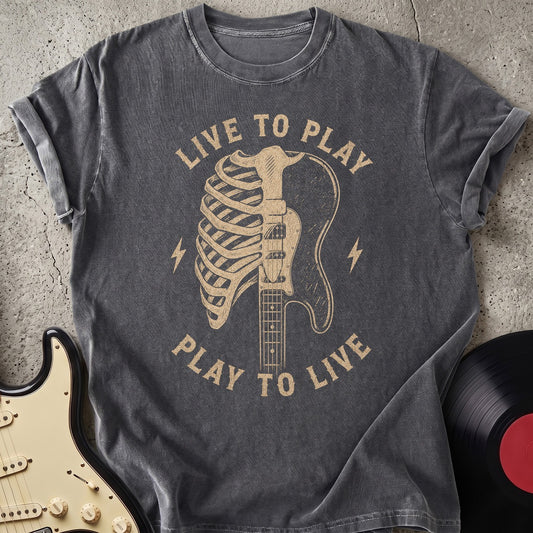 Live to Play T-shirt