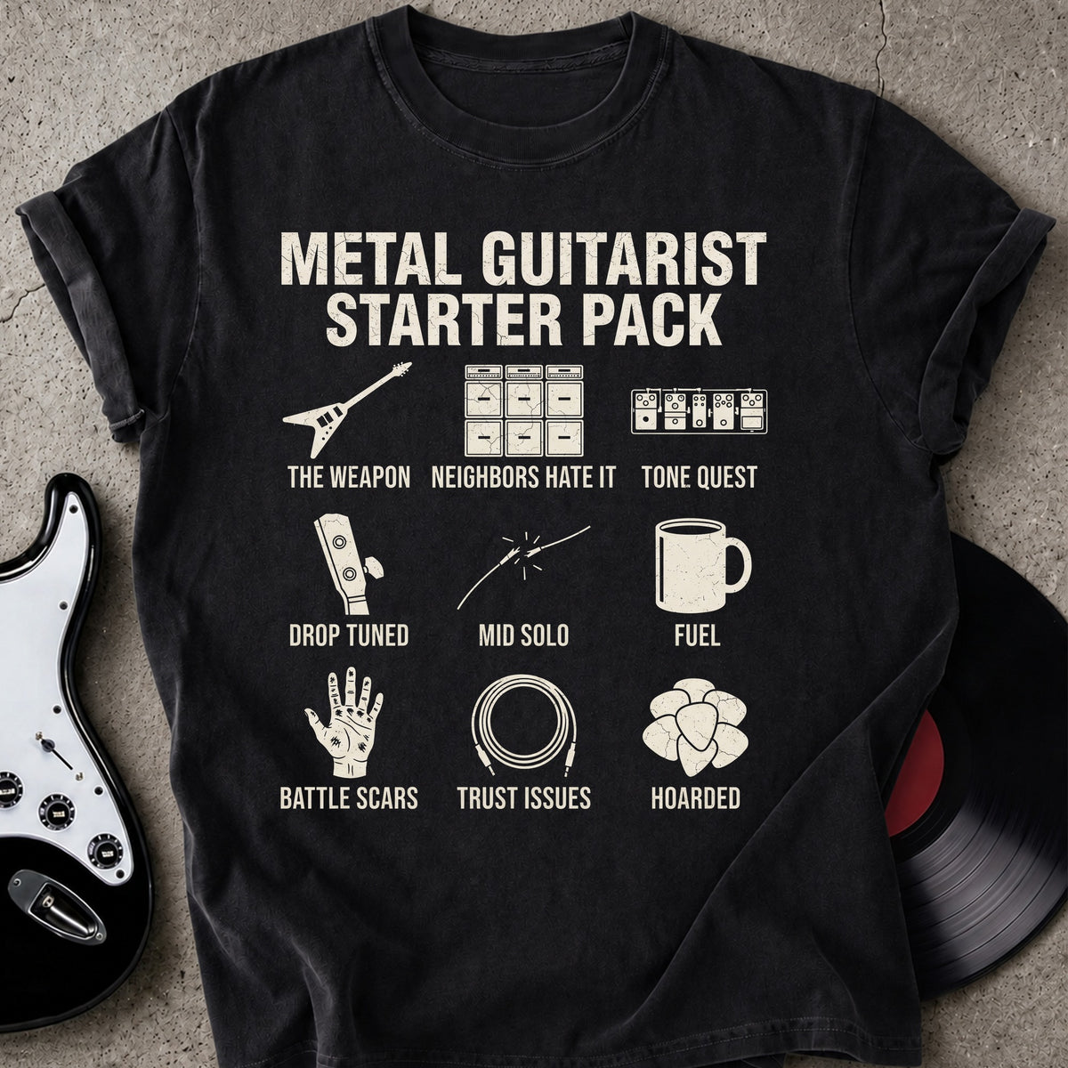Metal Guitarist Pack T-shirt