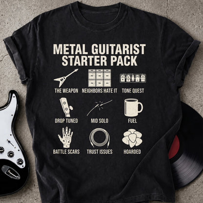 Metal Guitarist Pack T-shirt