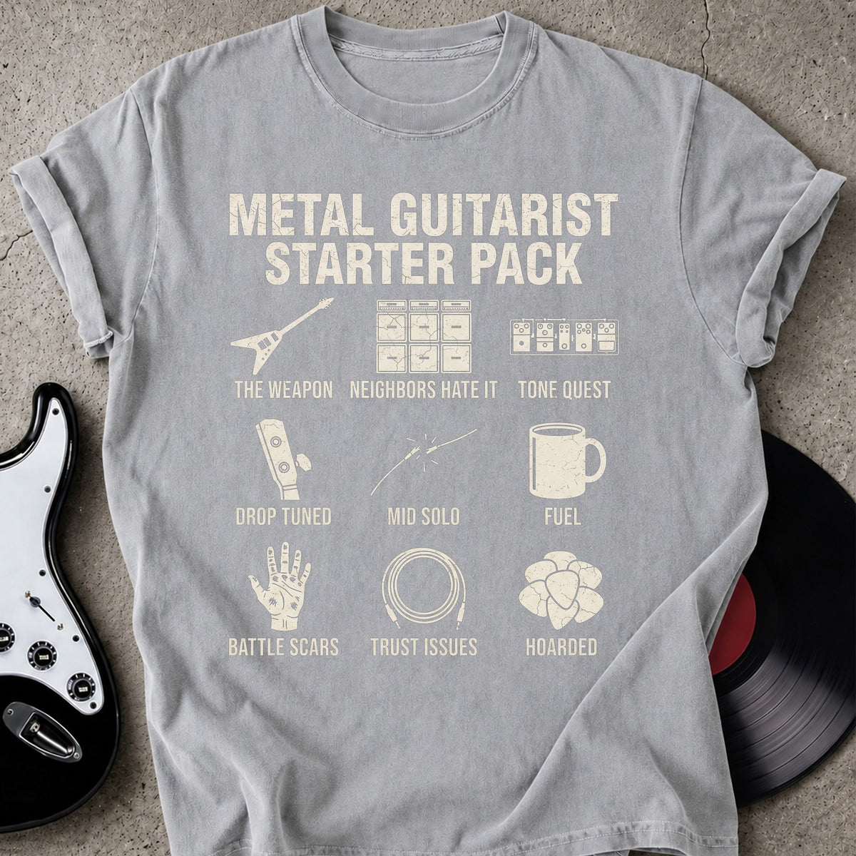 Metal Guitarist Pack T-shirt