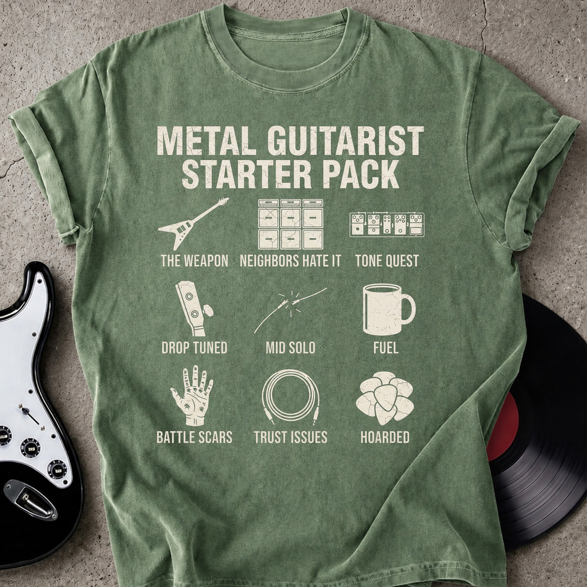 Metal Guitarist Pack T-shirt