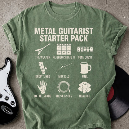 Metal Guitarist Pack T-shirt