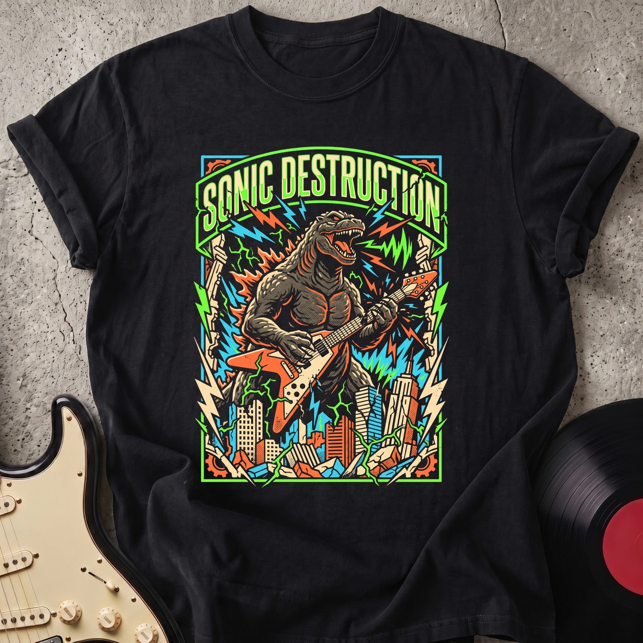 Monster Guitar T-shirt