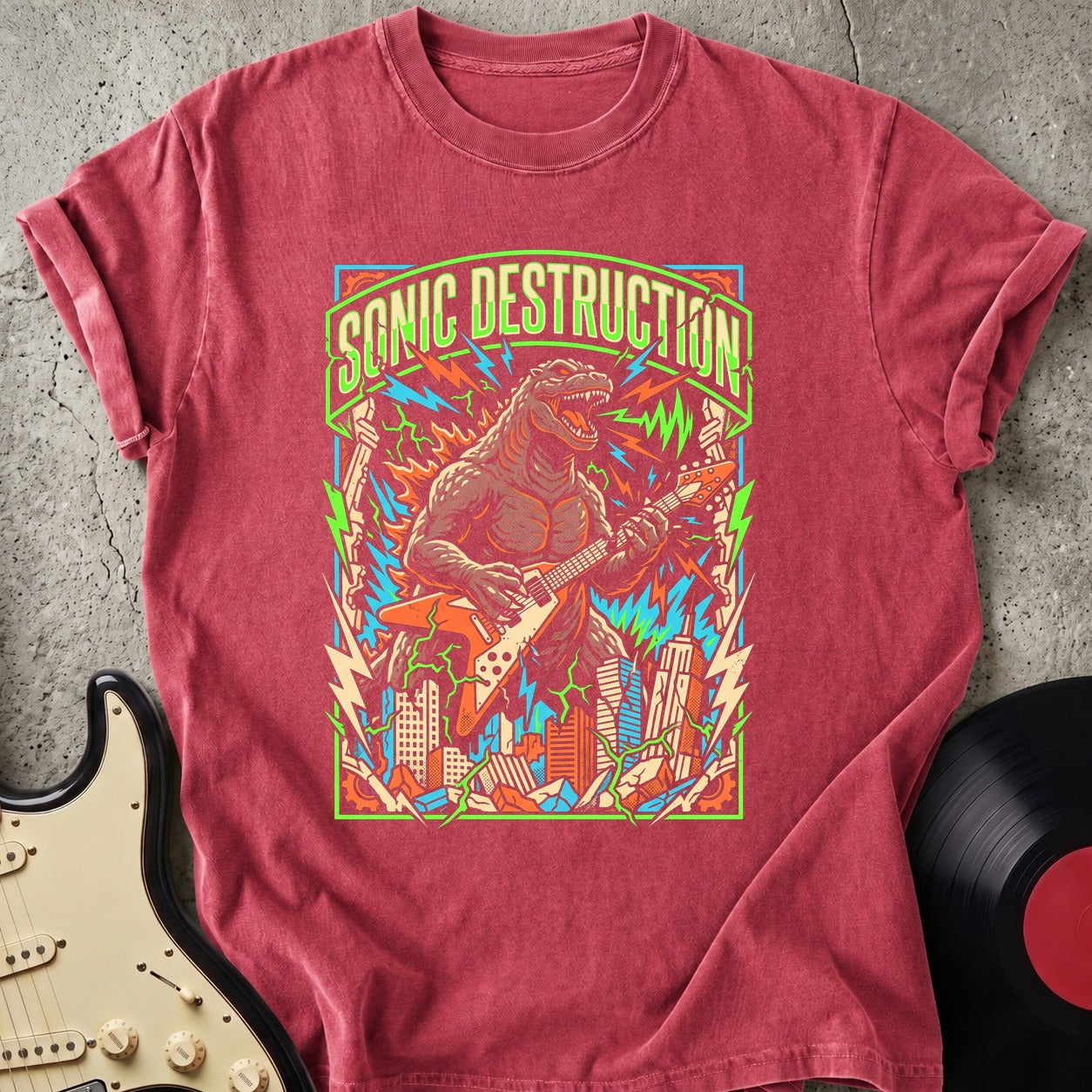Monster Guitar T-shirt