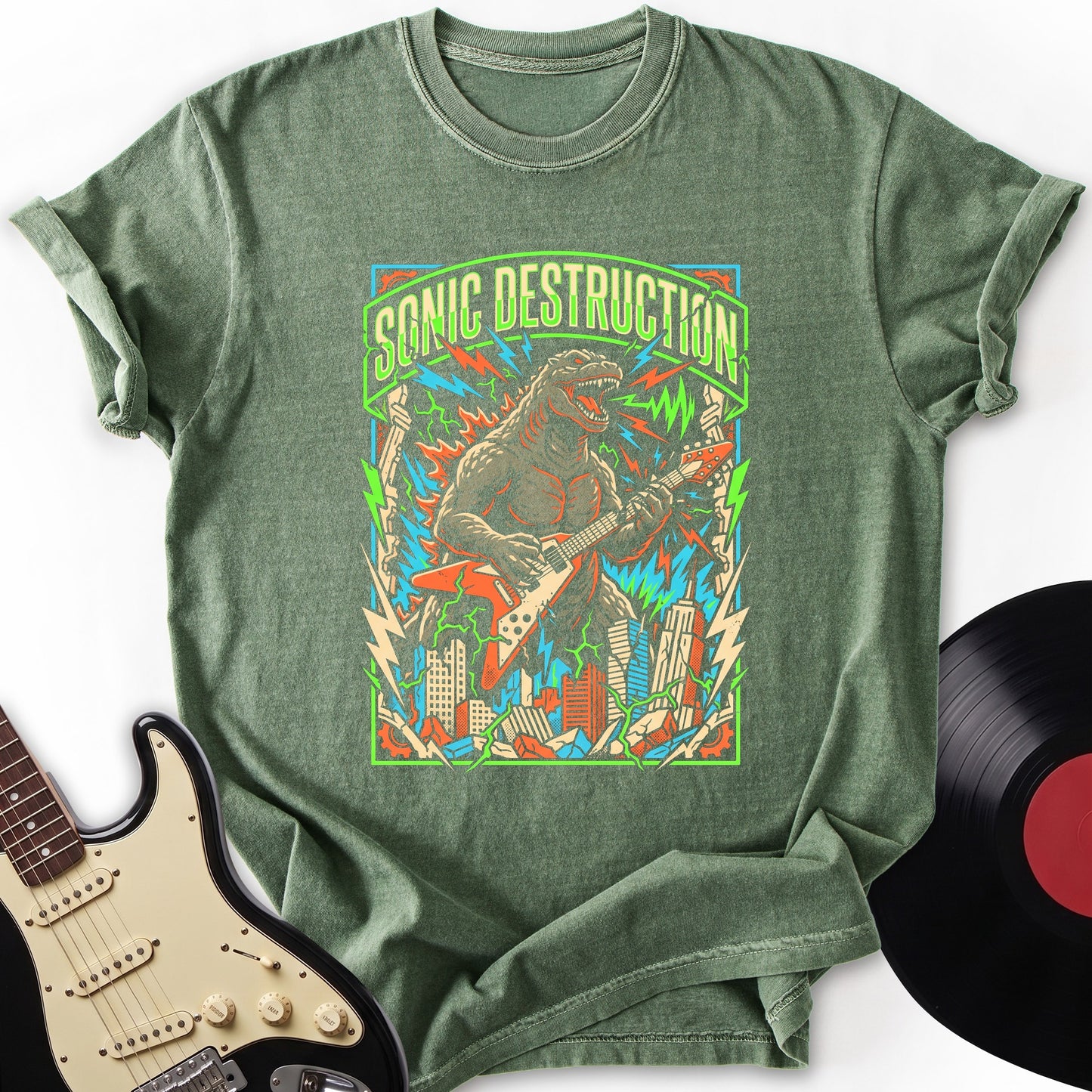 Monster Guitar T-Shirt