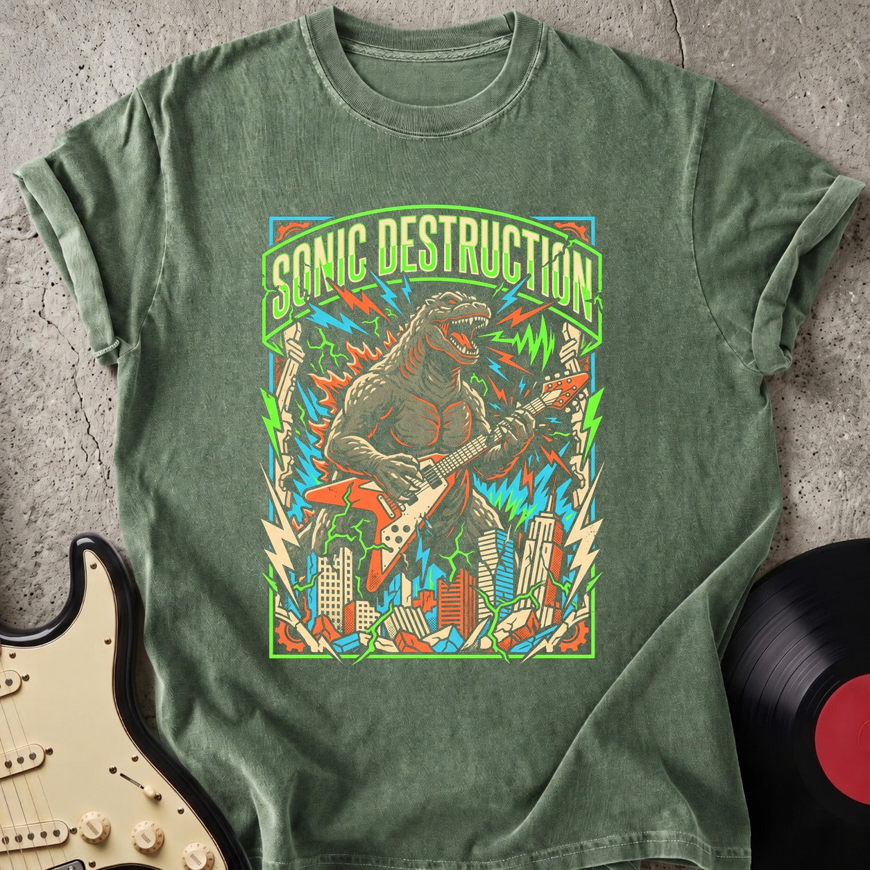 Monster Guitar T-shirt