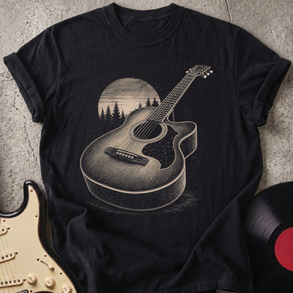 Moonlit Guitar T-shirt
