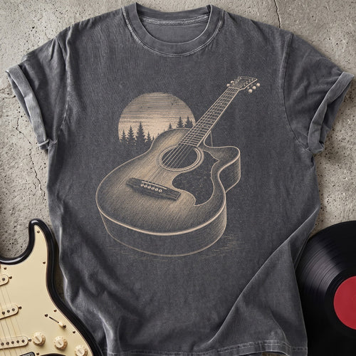 Moonlit Guitar T-shirt
