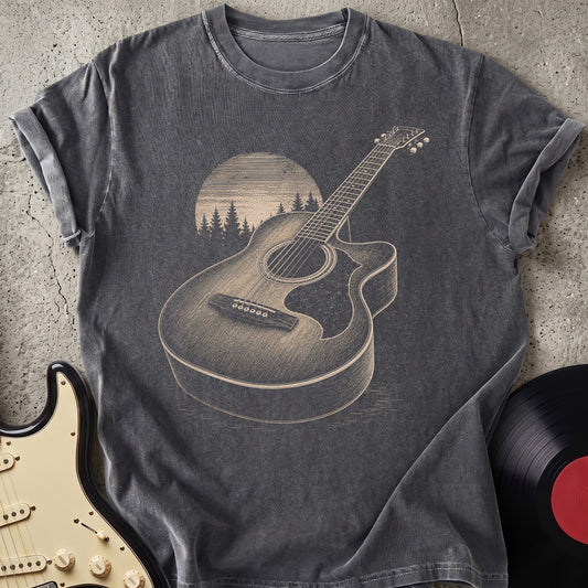 Moonlit Guitar T-shirt