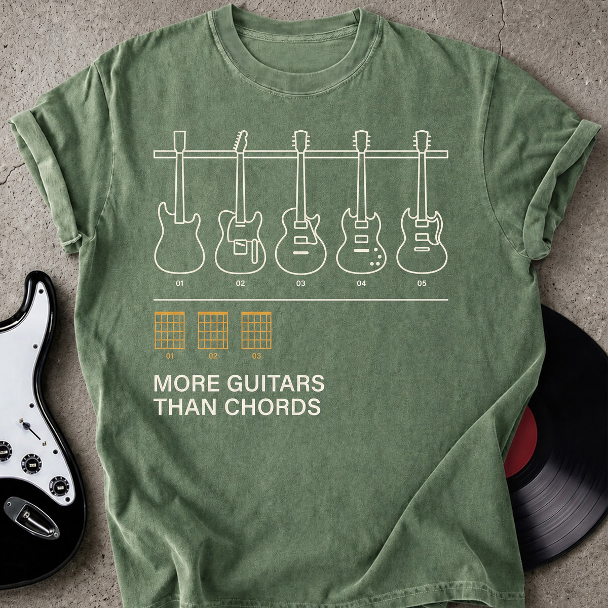 More Guitar T-shirt