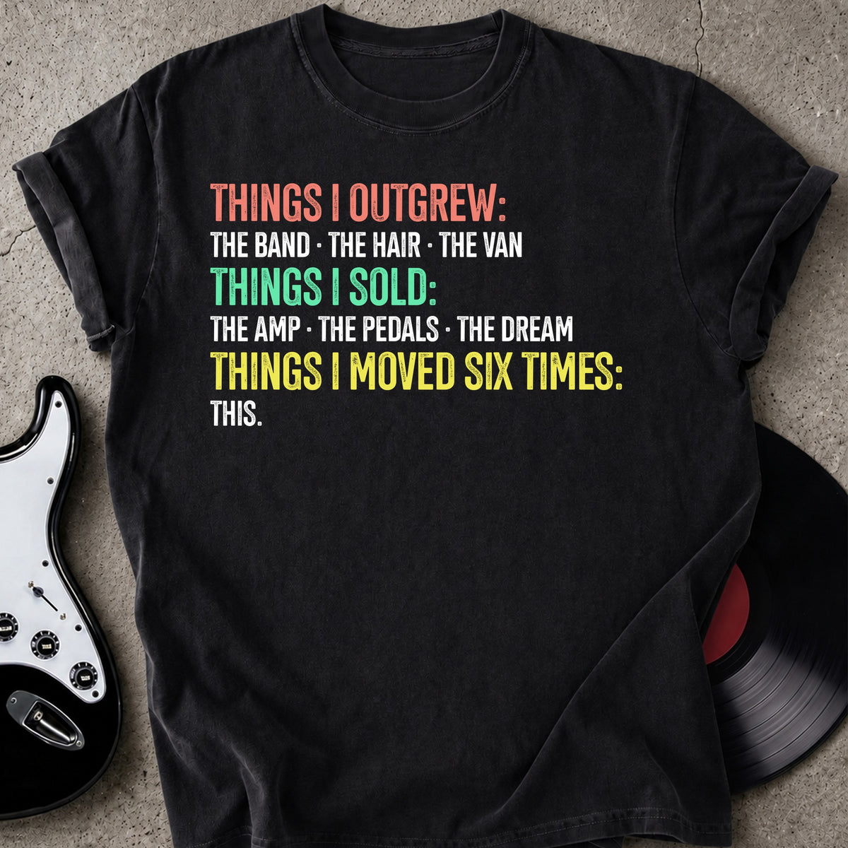 Moved Six Times T-shirt