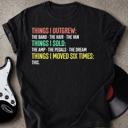 Moved Six Times T-shirt