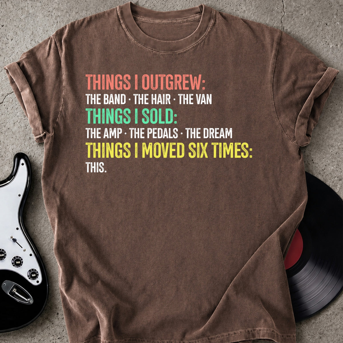 Moved Six Times T-shirt