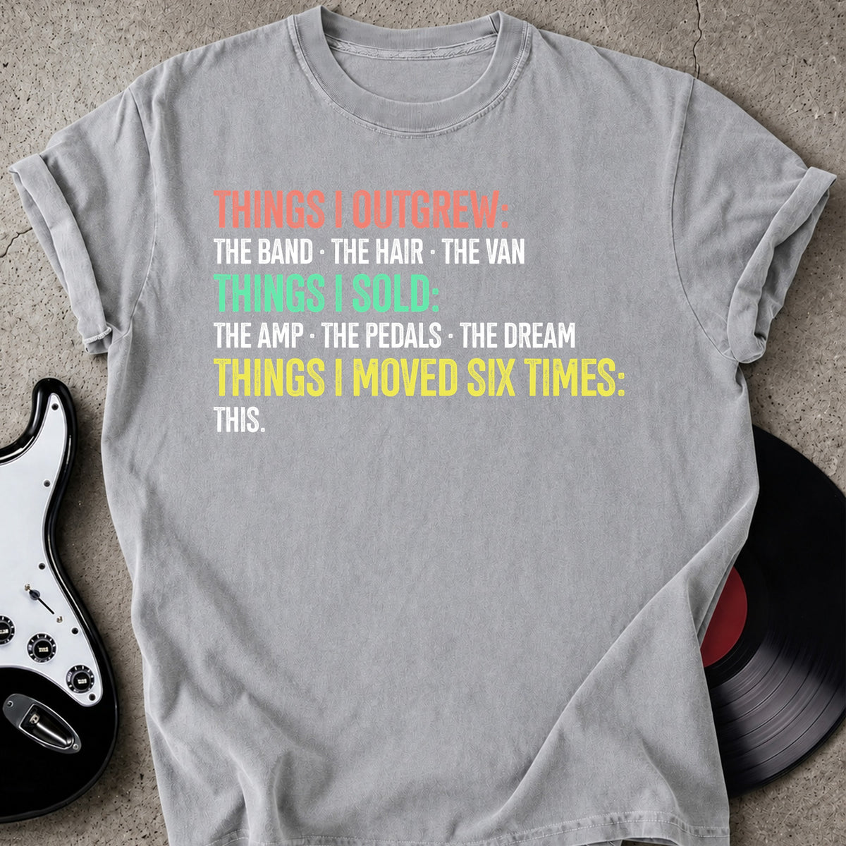 Moved Six Times T-shirt