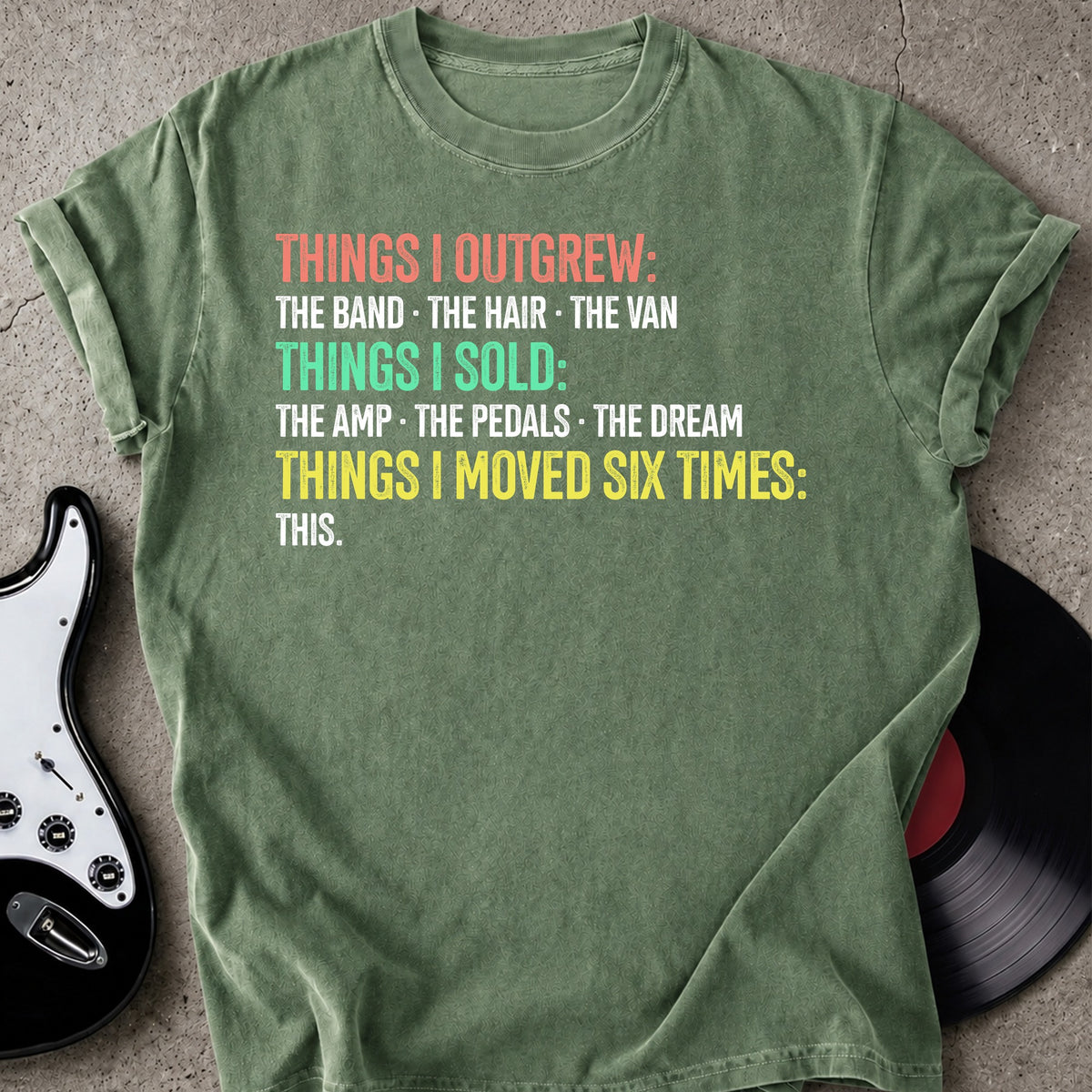 Moved Six Times T-shirt