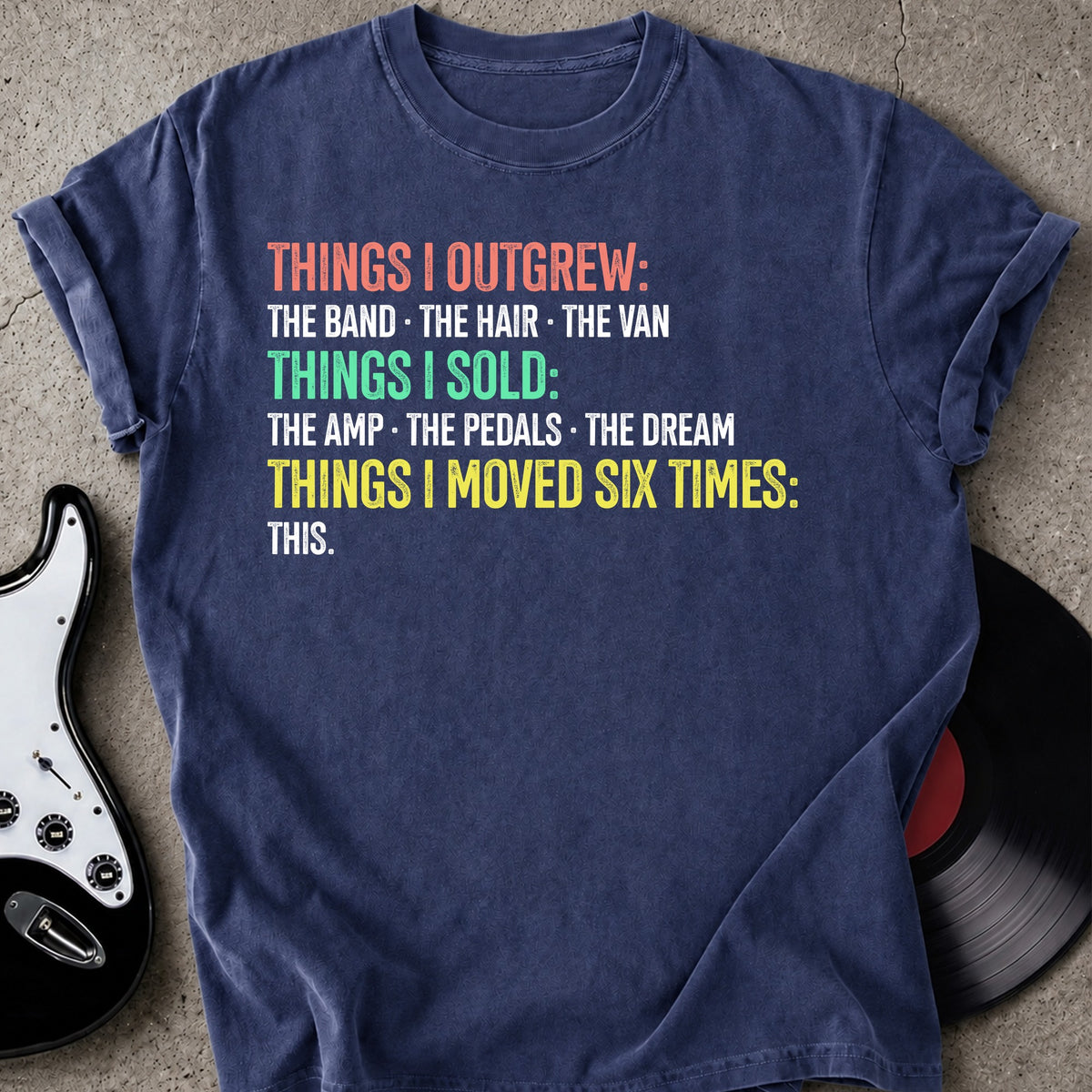 Moved Six Times T-shirt