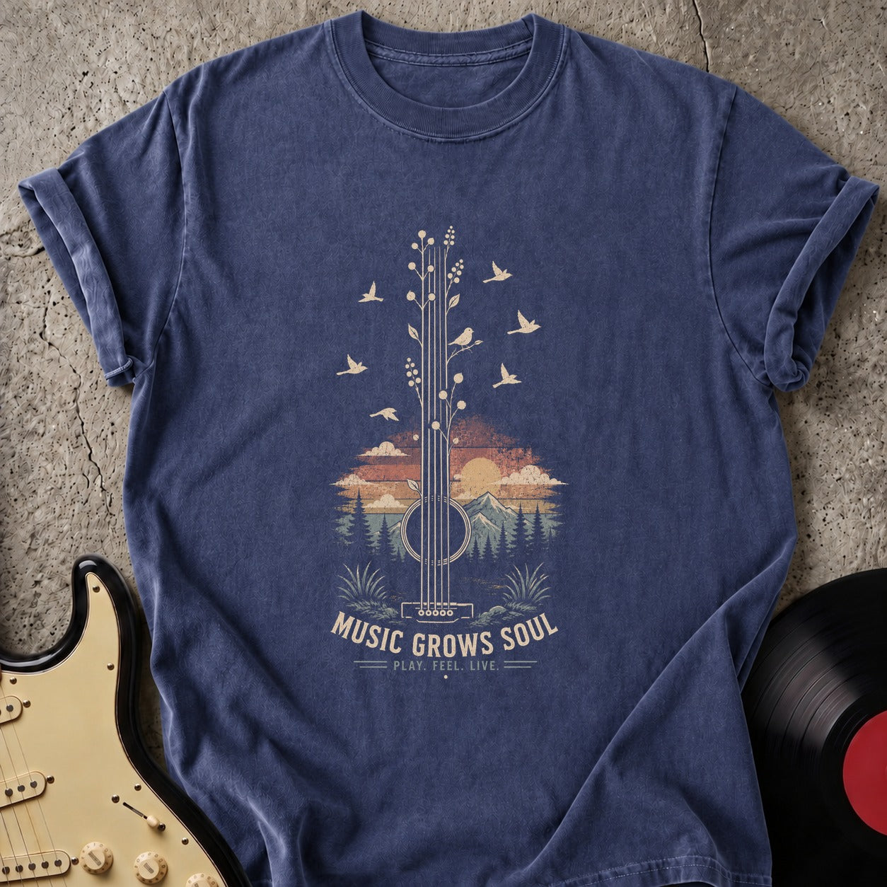 Music Grows Soul T-shirt