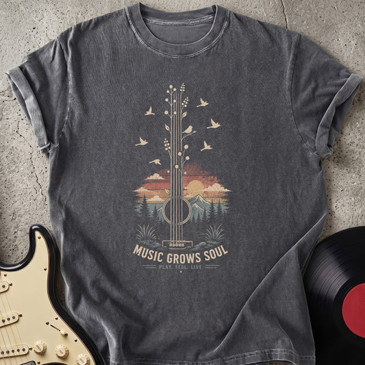Music Grows Soul T-shirt