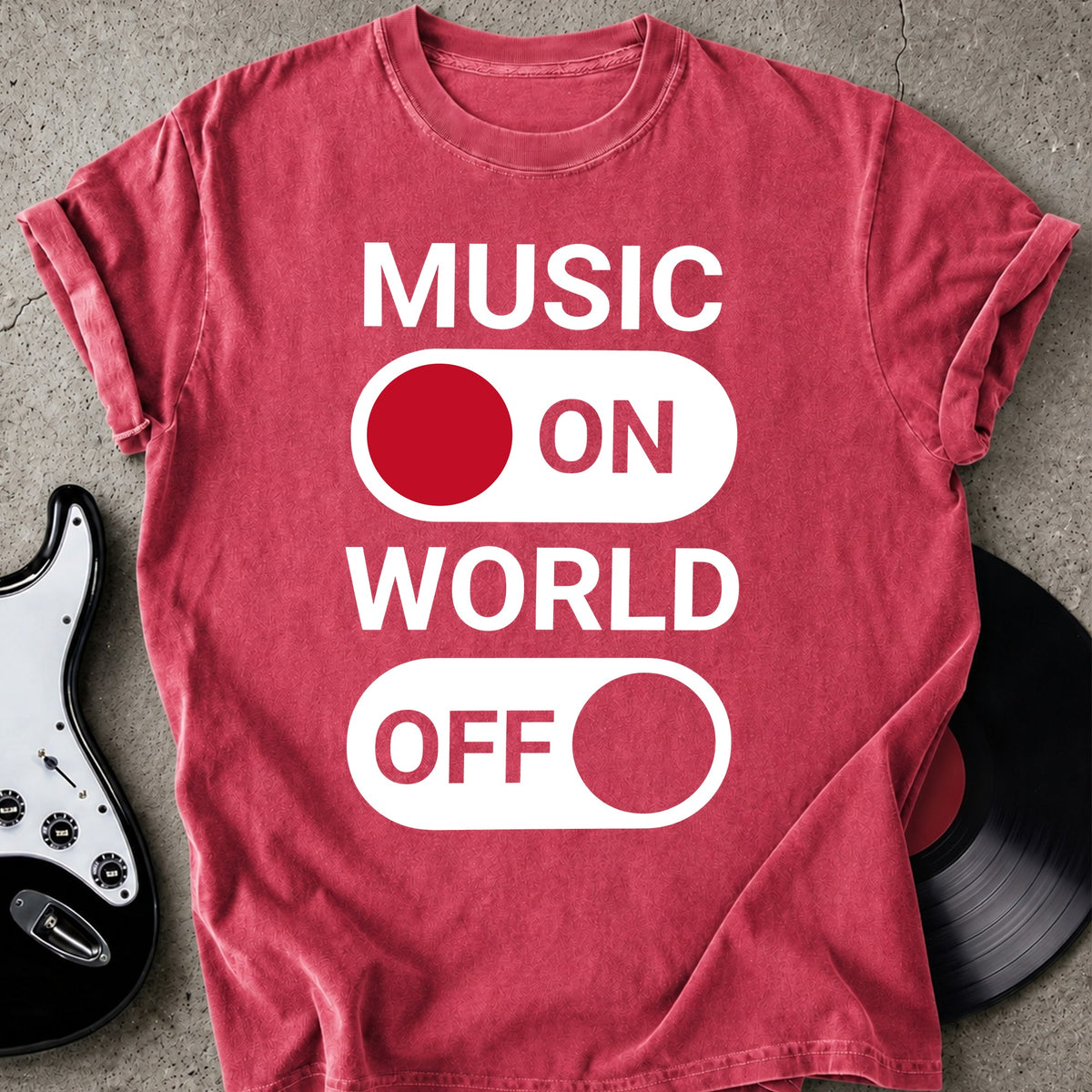 Music On T-shirt