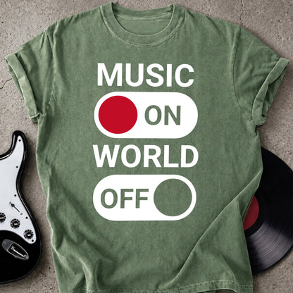 Music On T-shirt