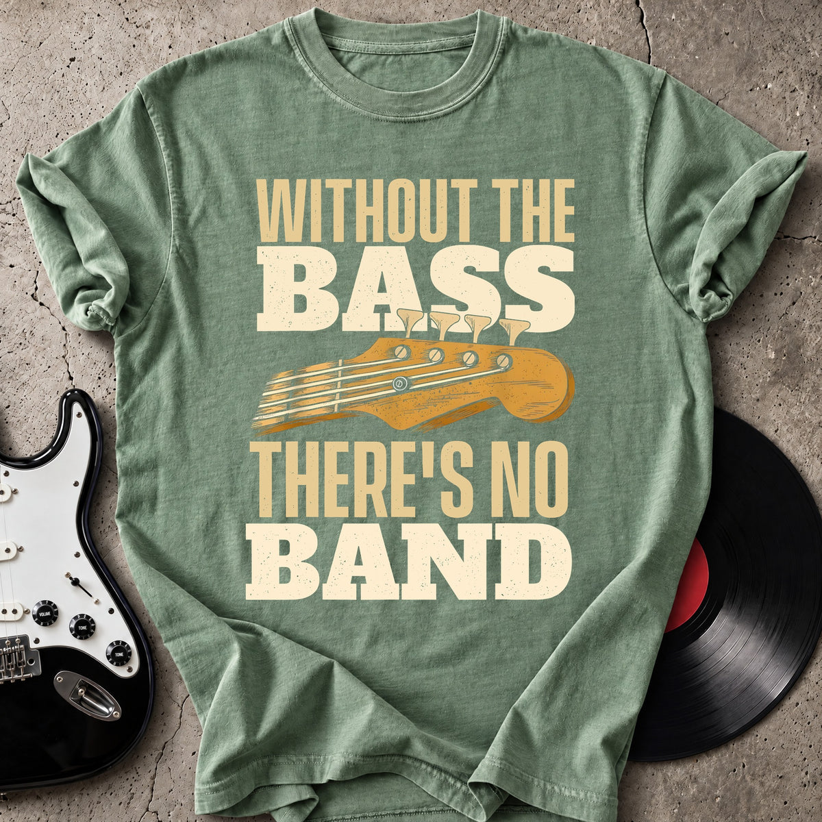 No Bass No Band T-Shirt
