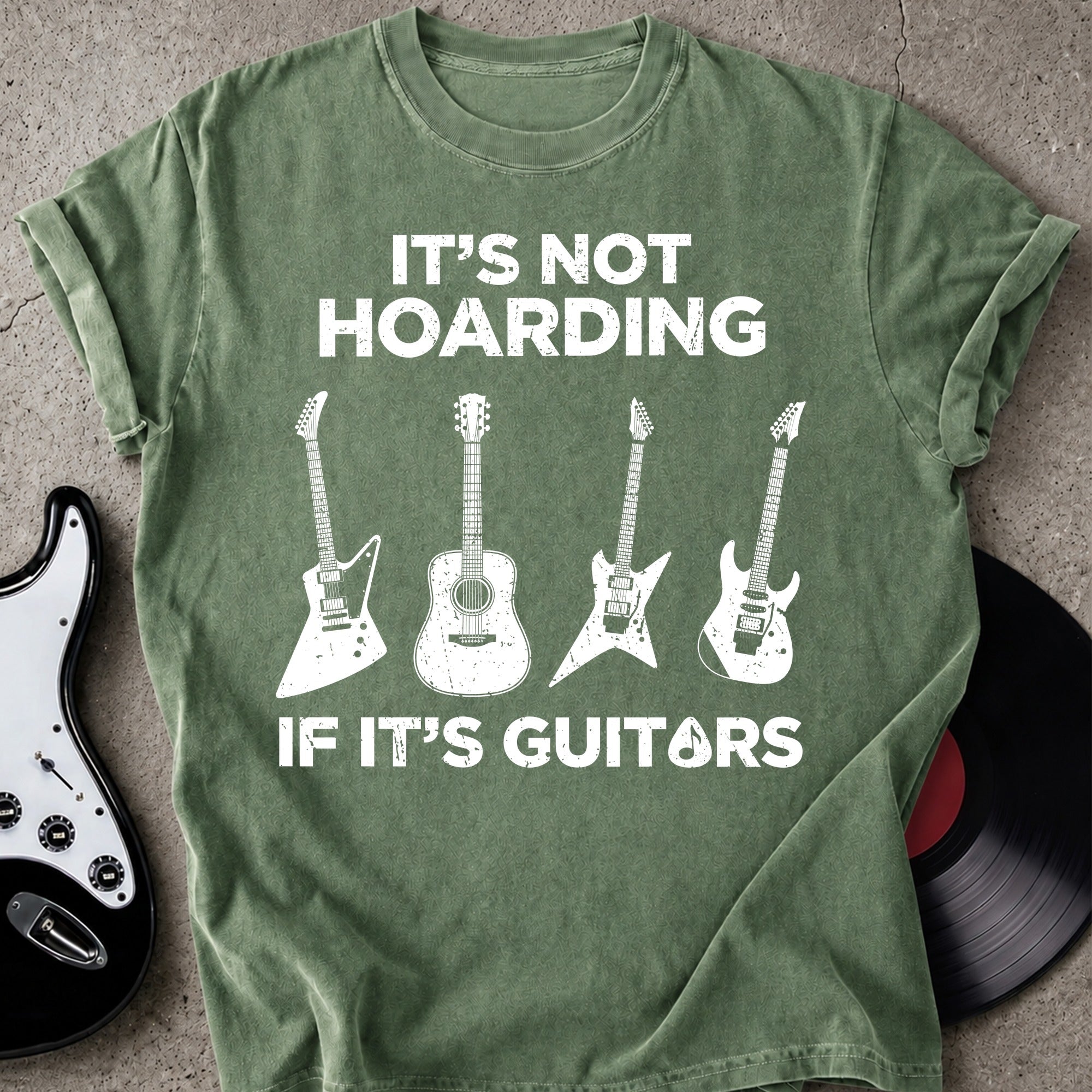 Not Hoarding Guitars T-shirt