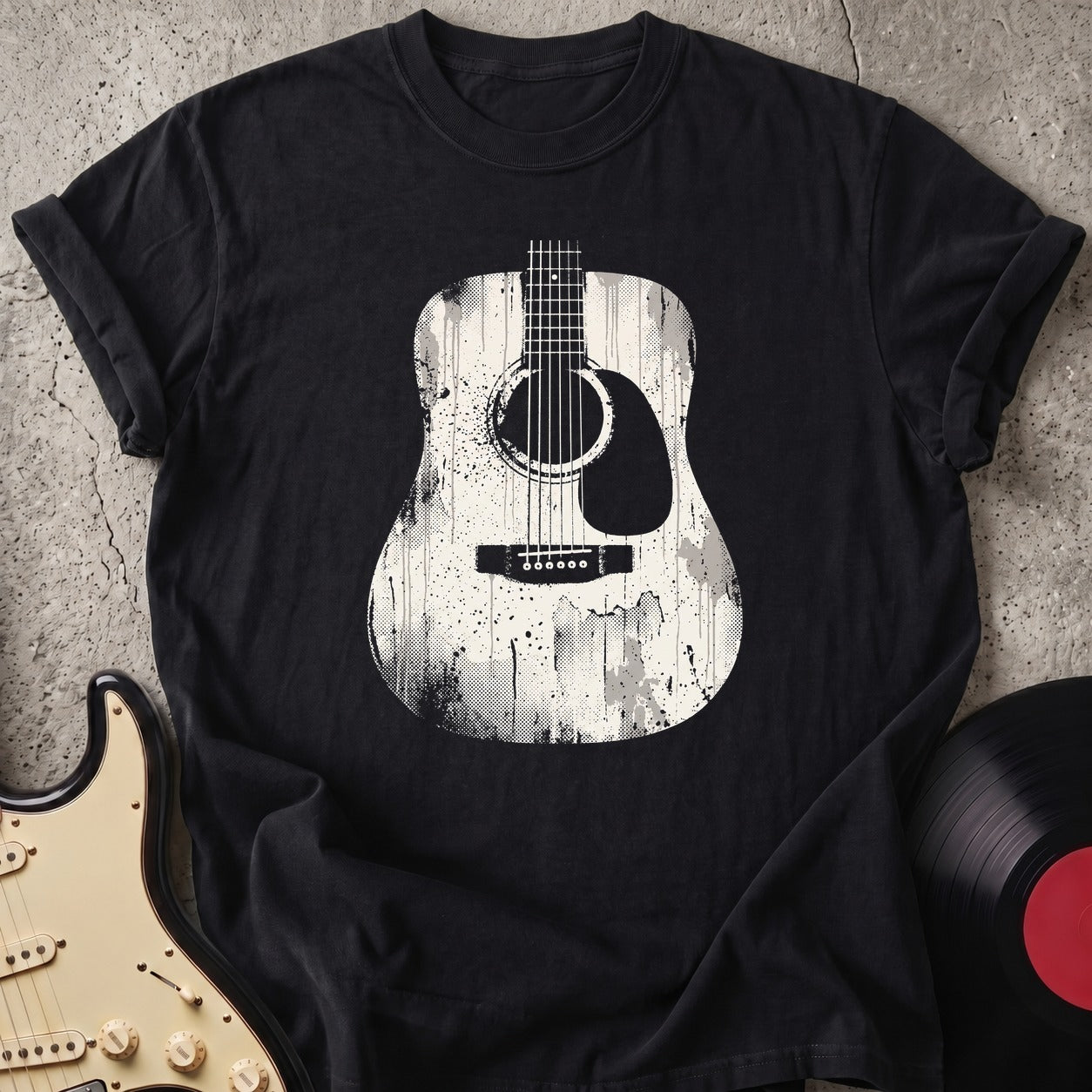 Retro Guitar T-shirt