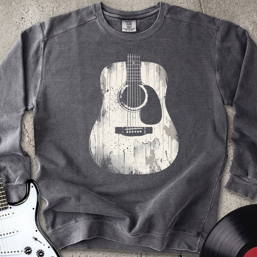 Old Guitar Sweatshirt