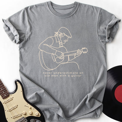 Old Man Guitar T-Shirt