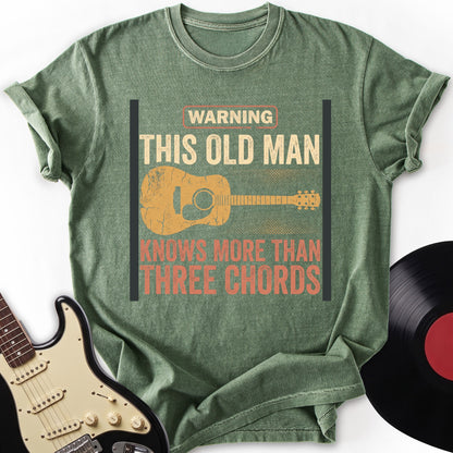 Old Man Three Chords T-Shirt