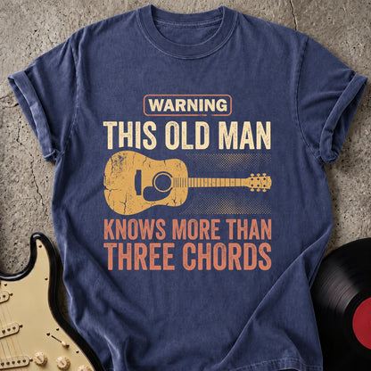 Warning Old Man T-shirt