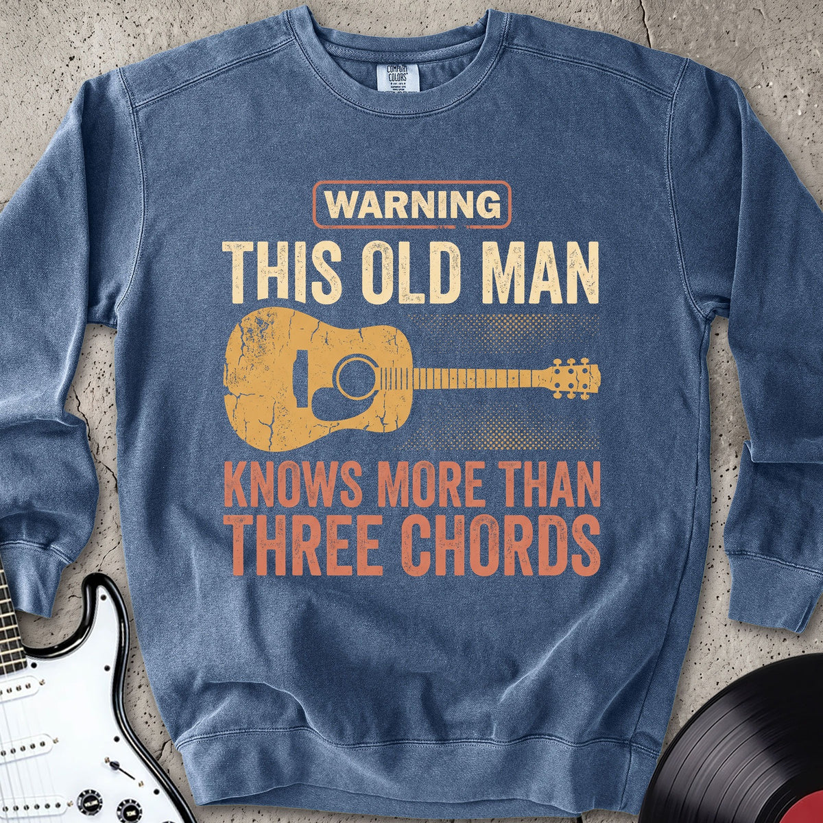 Old Man Three Chords Sweatshirt