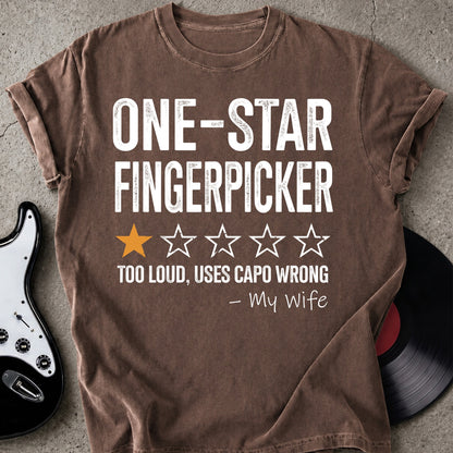 One Star Fingerpicker T-shirt