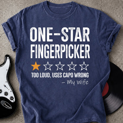 One Star Fingerpicker T-shirt