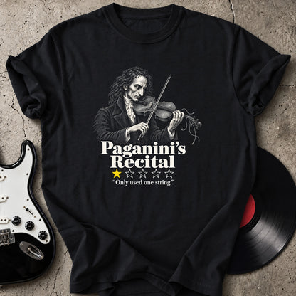 Paganini Recital Review T-Shirt