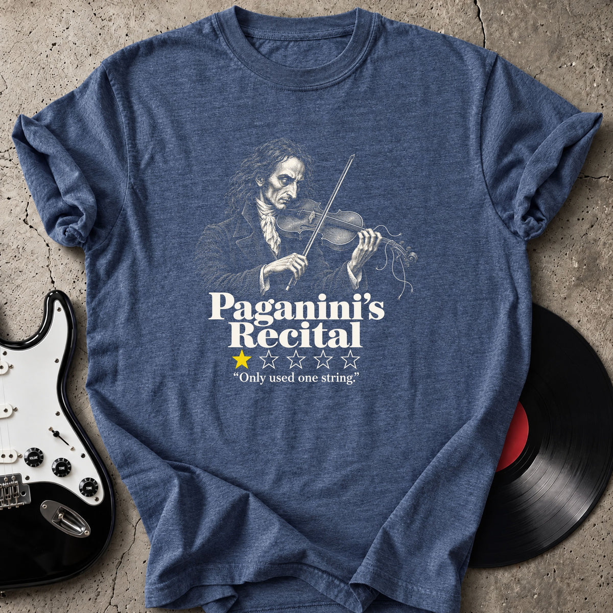 Paganini Recital Review T-Shirt