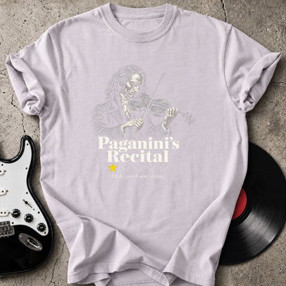 Paganini Recital Review T-Shirt